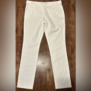 Sag Harbor white button pocket detail Denim Pants